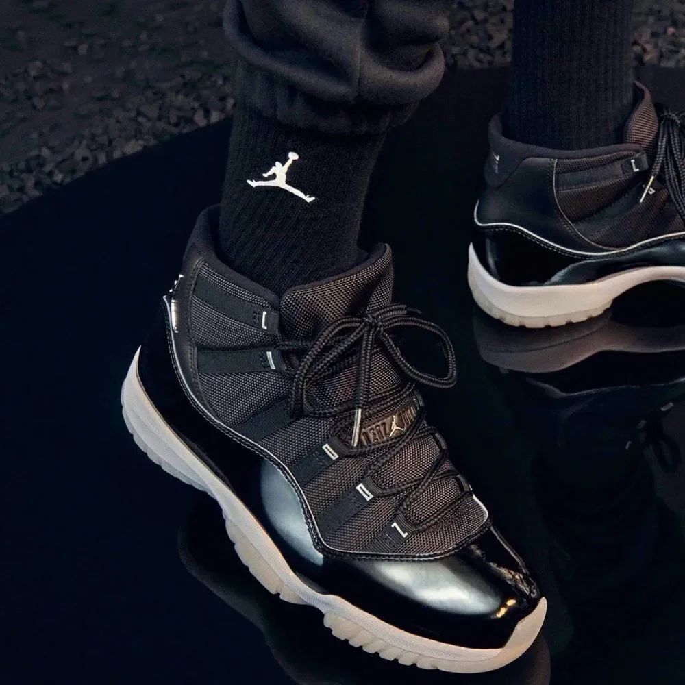 2020 Air Jordan 11 Retro 'Jubilee 25th Anniversary' Nike Patent Leather Sneakers
